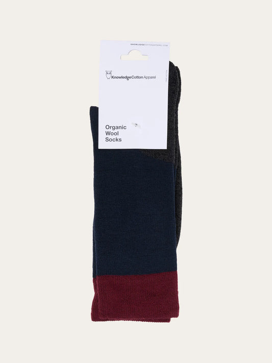 Hiking wool socks - Knowledge Cotton Apparel
