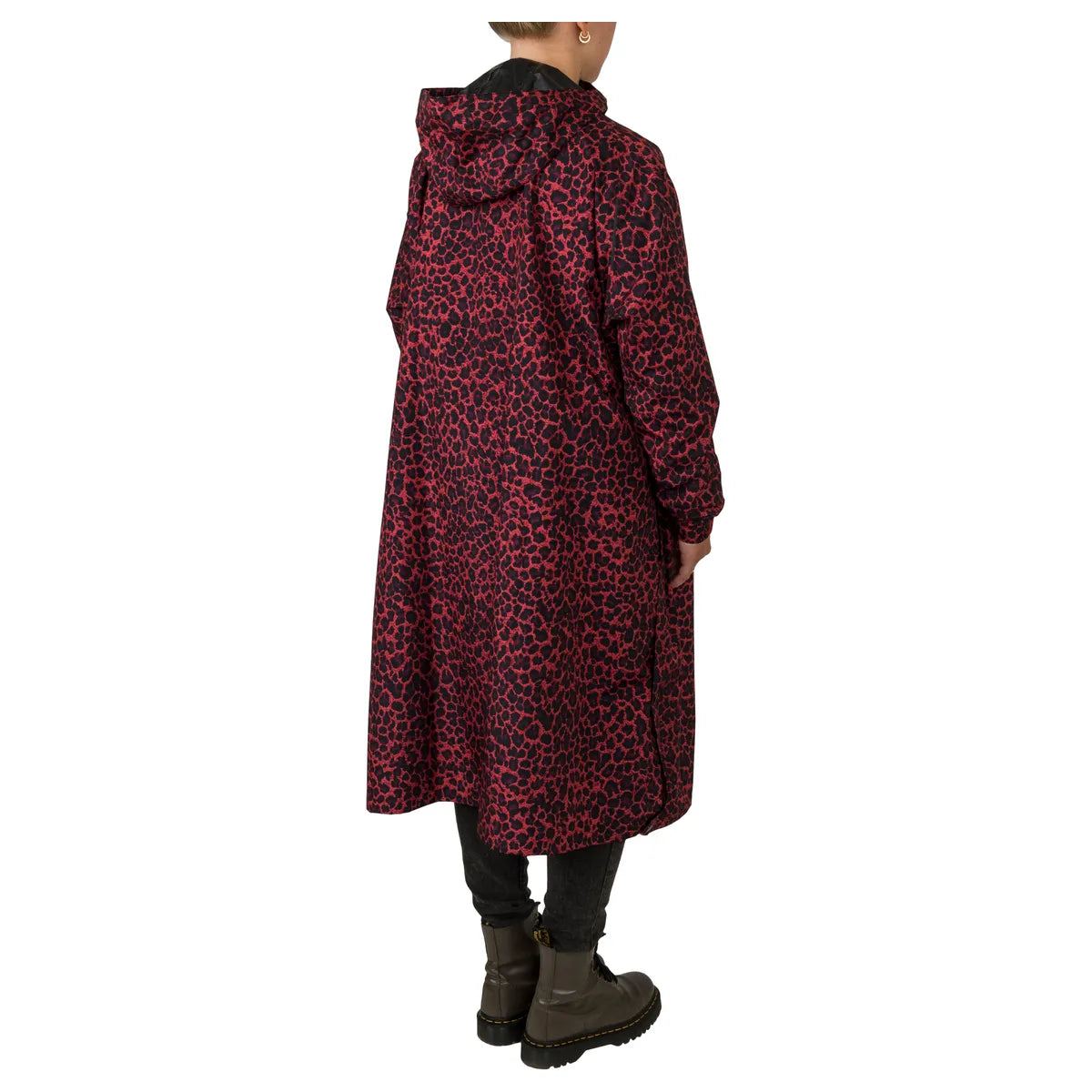Long rain poncho for cyclist Motion Poncho - AGU