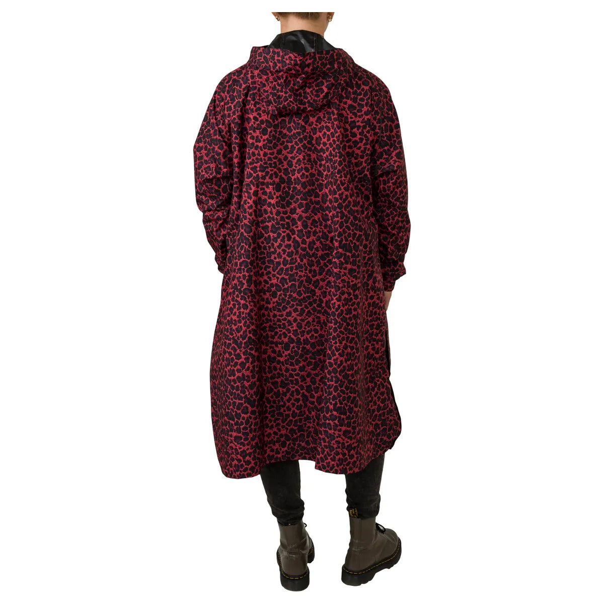 Long rain poncho for cyclist Motion Poncho - AGU