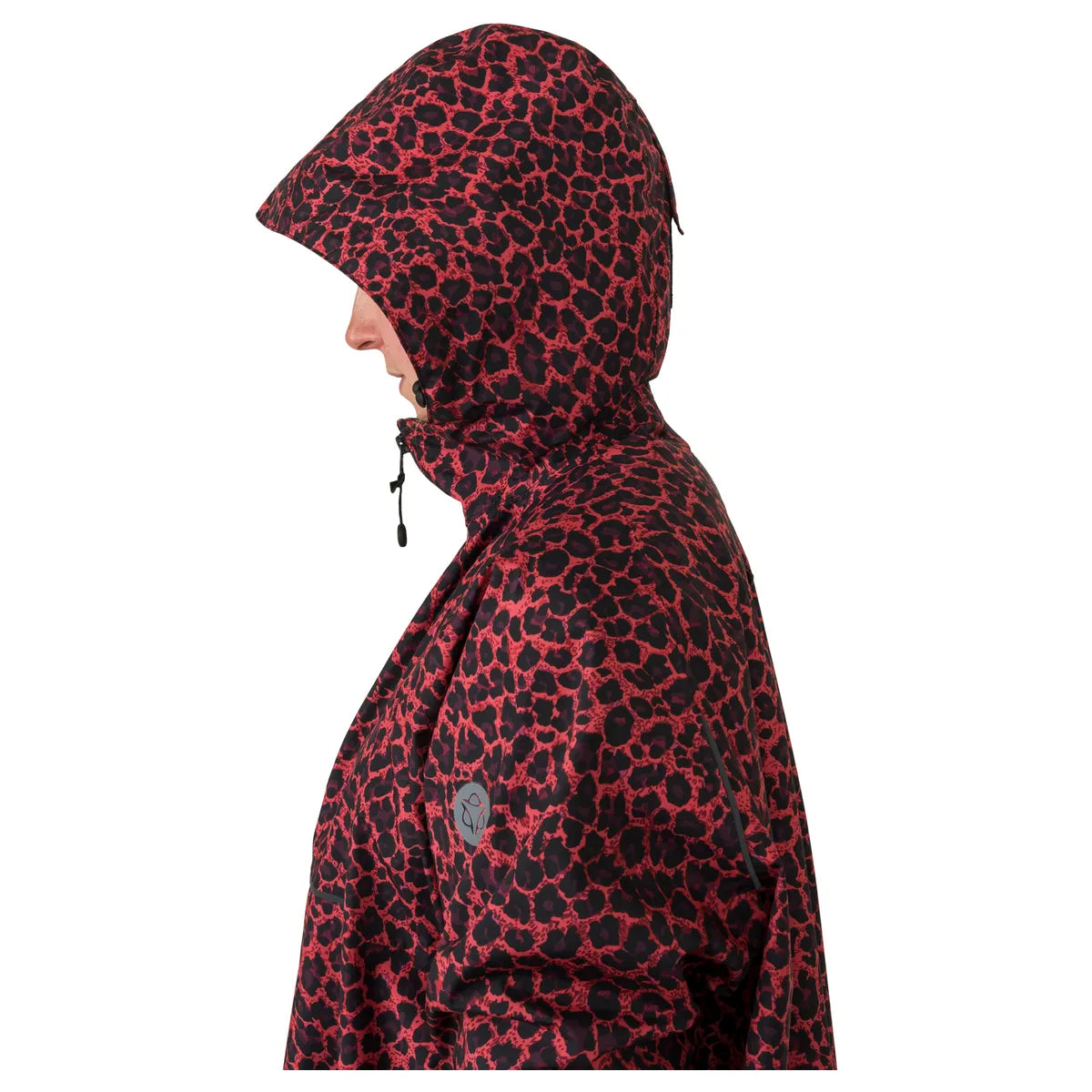 Long rain poncho for cyclist Motion Poncho - AGU