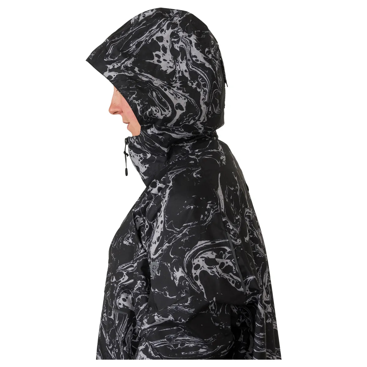 Long rain poncho for cyclist Motion Poncho - AGU