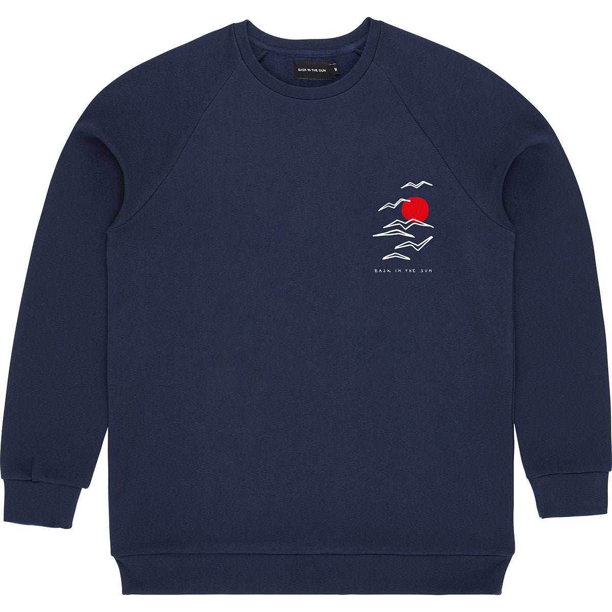 Bask in The Sun Print Sweatshirt - Birds