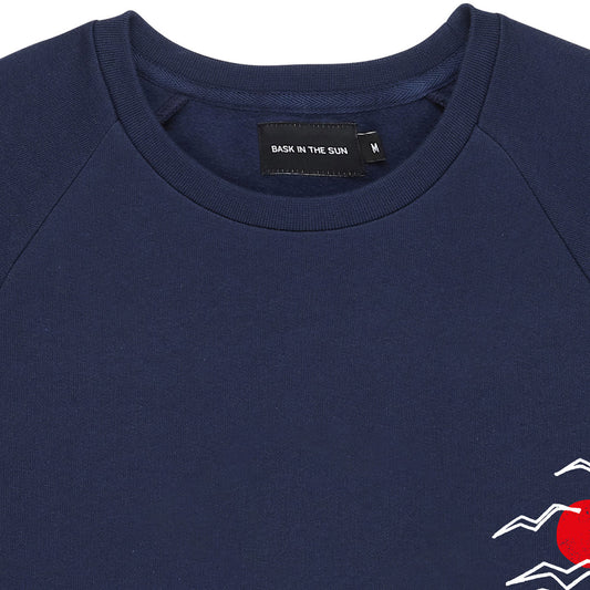 Bask in The Sun Print Sweatshirt - Birds