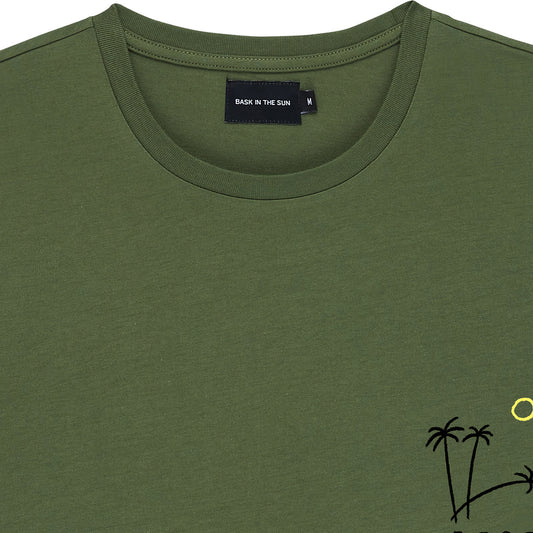 Bask in The Sun Printed T-Shirt - Rebel