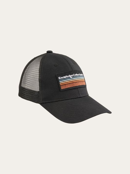 Badge Twill Trucker Cap - Knowledge Cotton Apparel