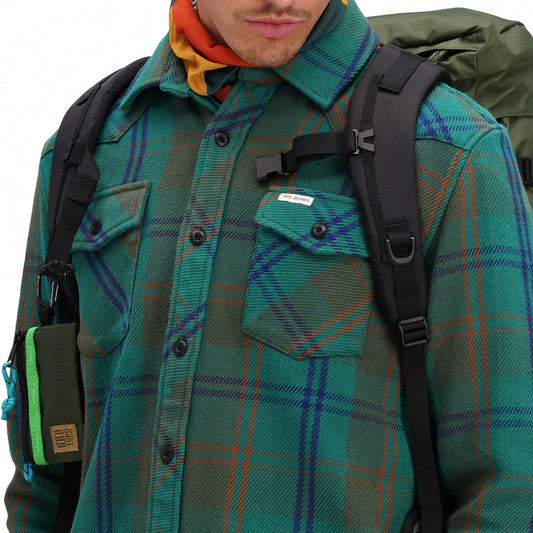 Mountain Heavyweight Heavyweight Flannel Overshirt - Topo Designs