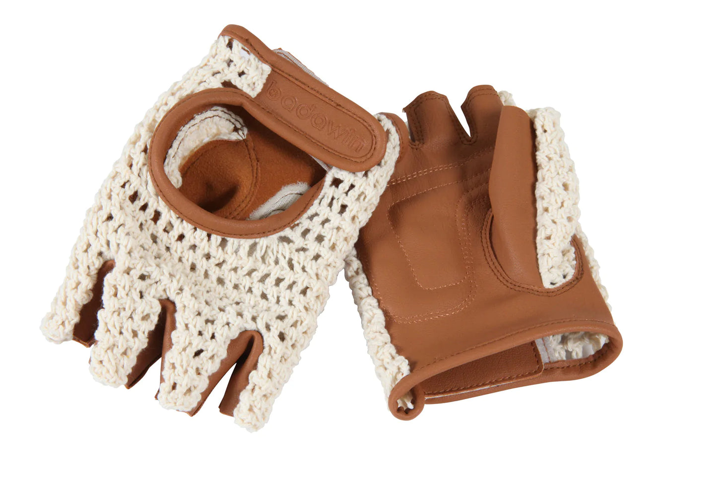 Gants de vélo / mitaines vintage - Badawin
