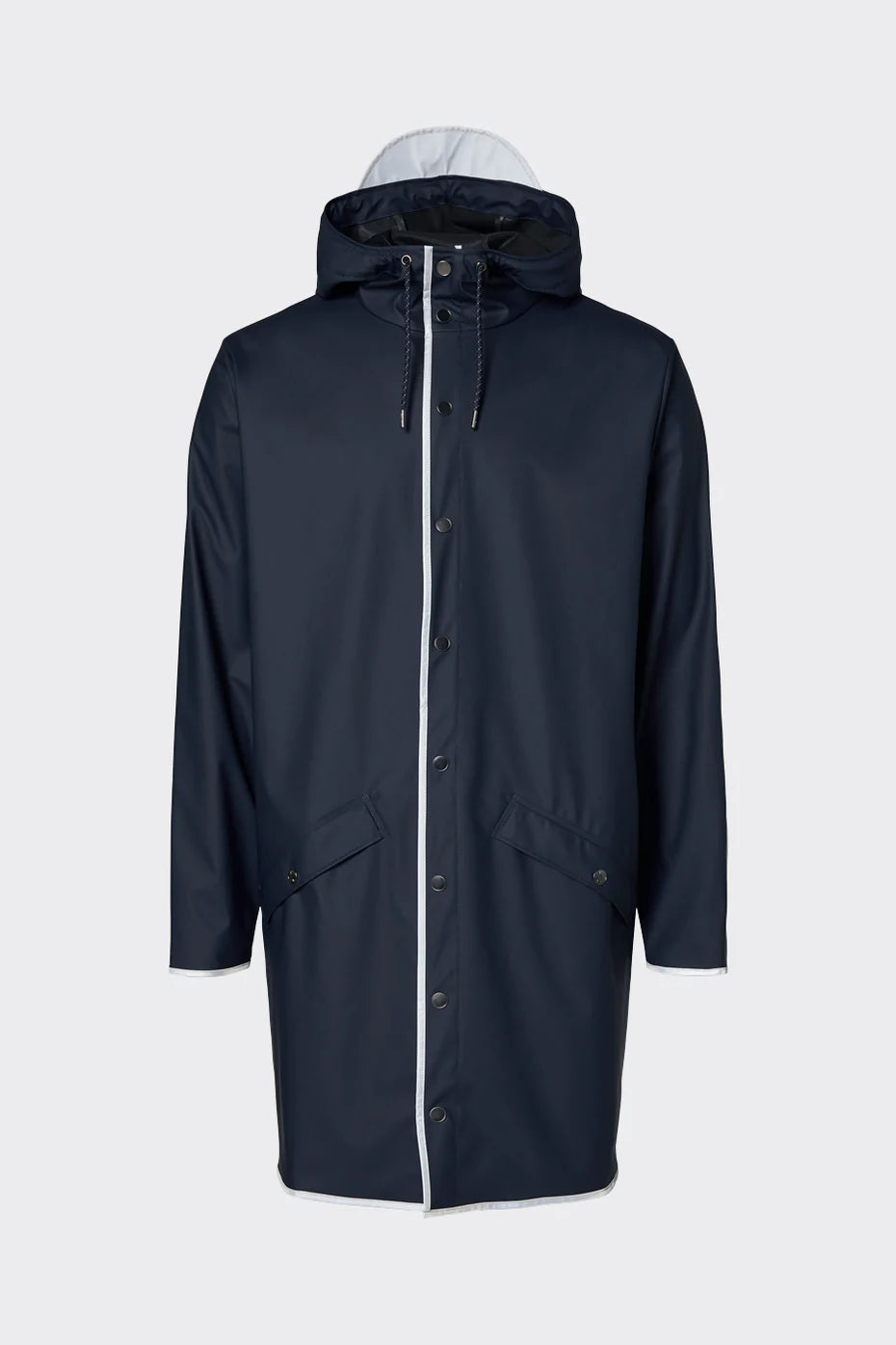 Rains reflective long rain jacket