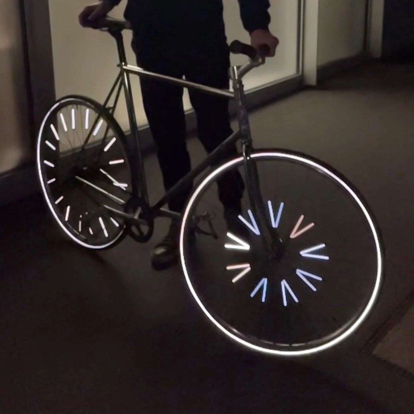 Reflectors for bicycle spokes - Rainette