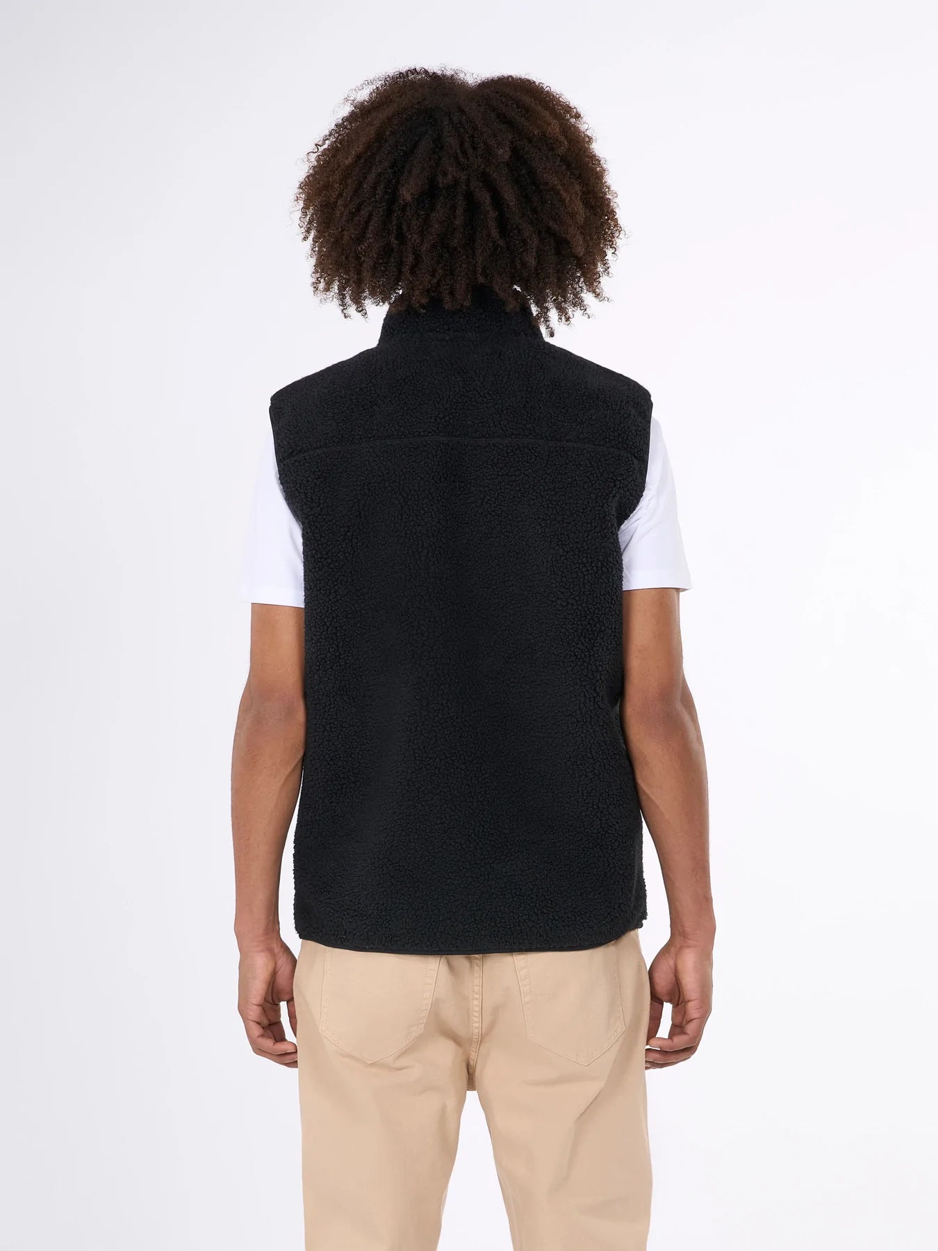 Men's Fleece Vest Knowledge Cotton Apparel - Teddy Fleece vest