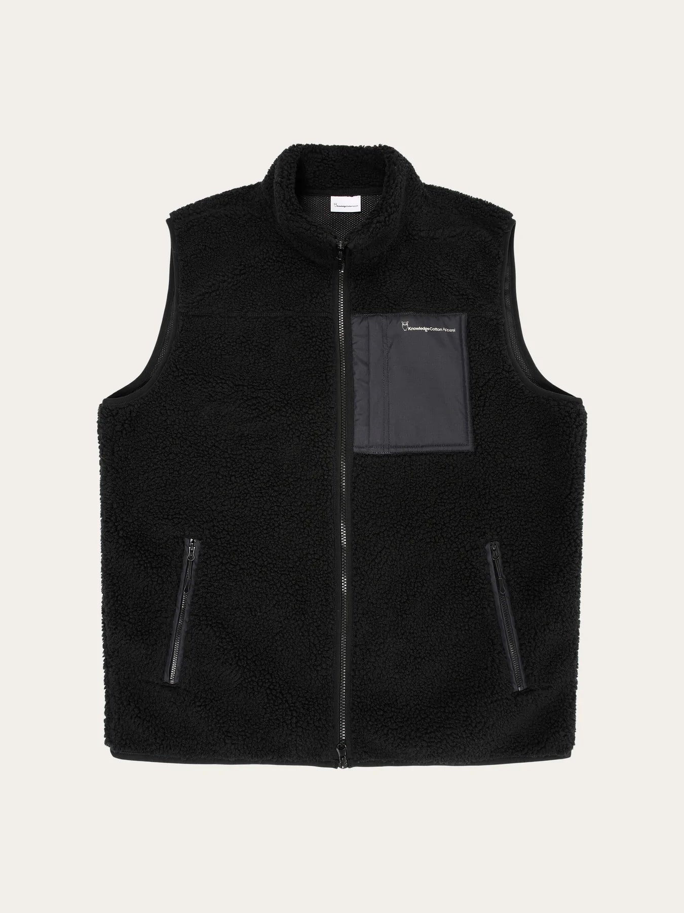 Men's Fleece Vest Knowledge Cotton Apparel - Teddy Fleece vest