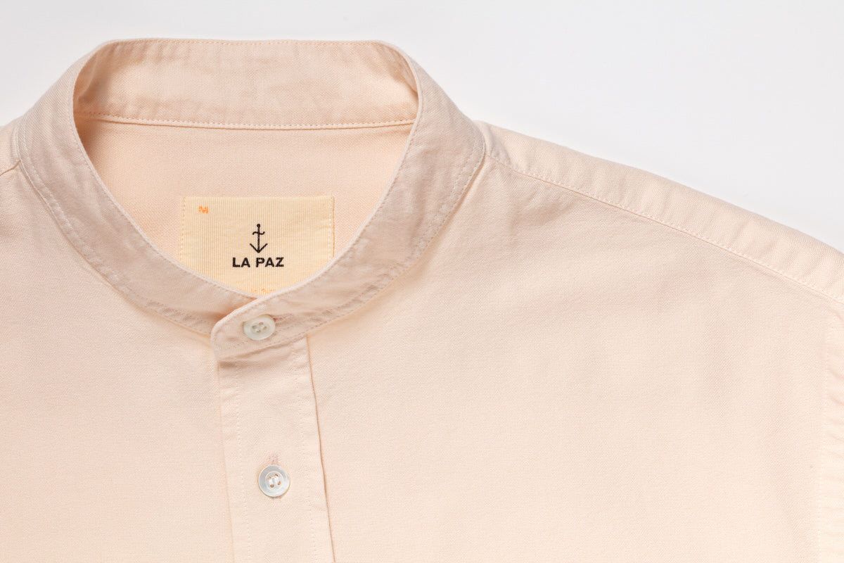 Chemise La Paz - Vieira Col Mao Pastel Rose