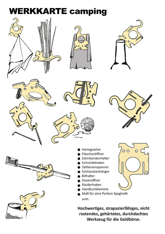 Carte Outil (Work Card) Outdoor - Werkkarte