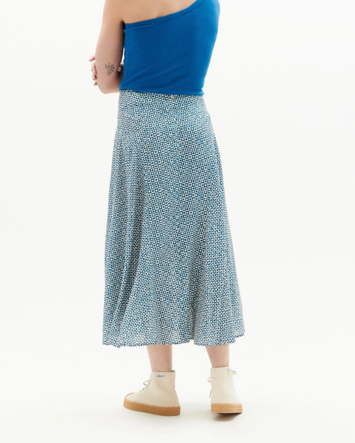 Amelia polka dot skirt - Thinking Mu