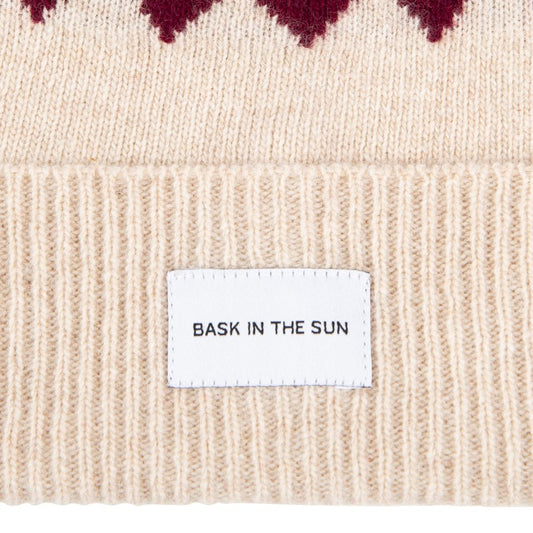 Beanie bask in The Sun - Jaizkibel Burgundy