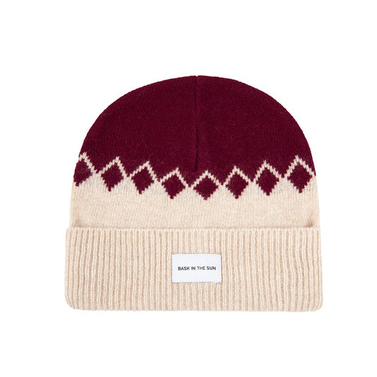Beanie bask in The Sun - Jaizkibel Burgundy