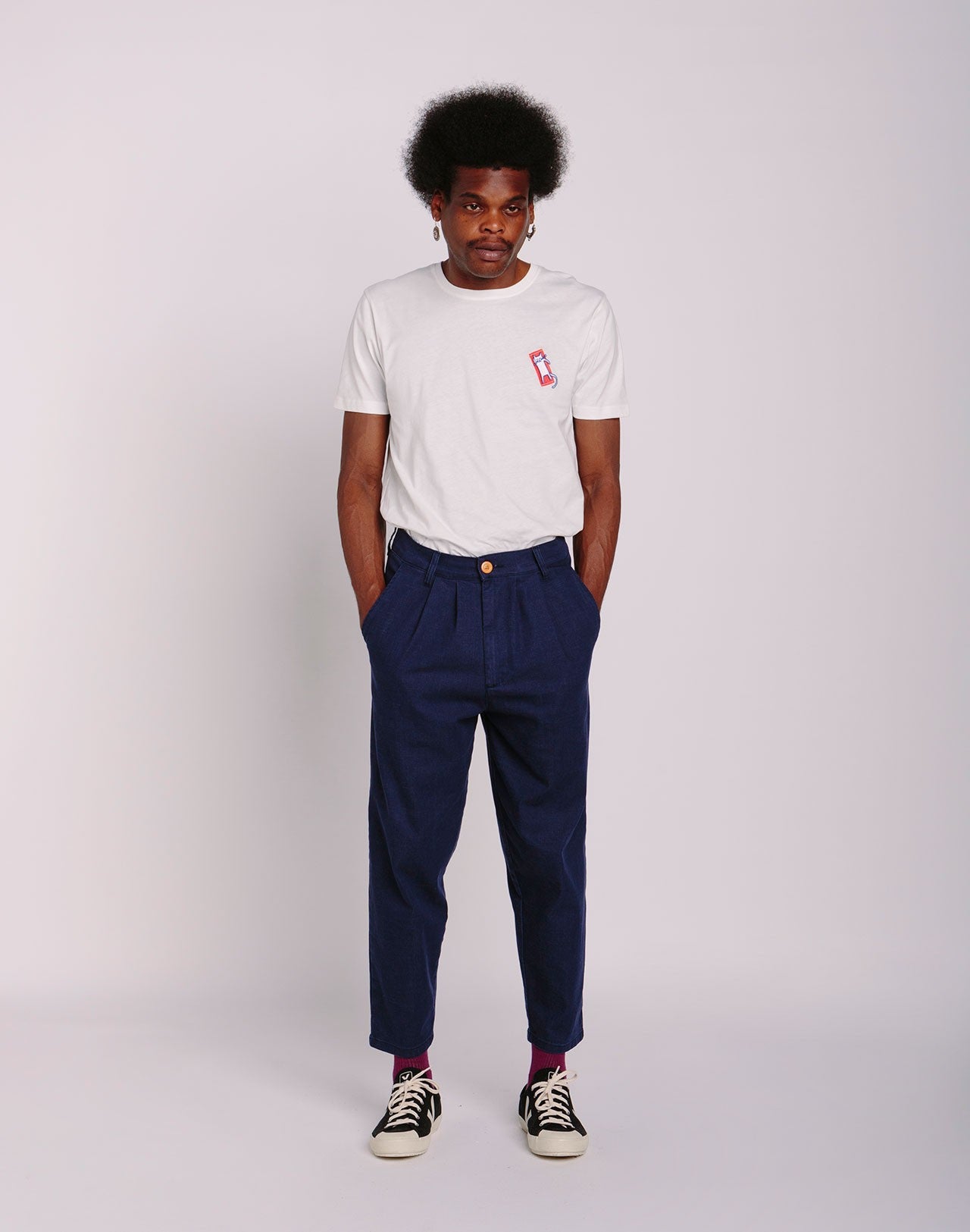 Pantalon Olow - Swing Denim Marine