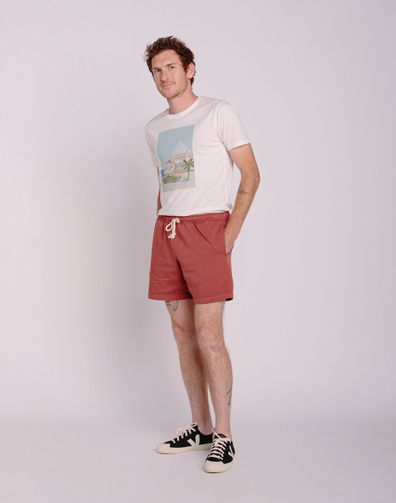 Olow Shorts - Bodhi Terracotta