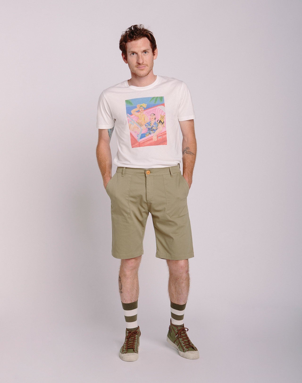 Olow Shorts - Gyver Olive