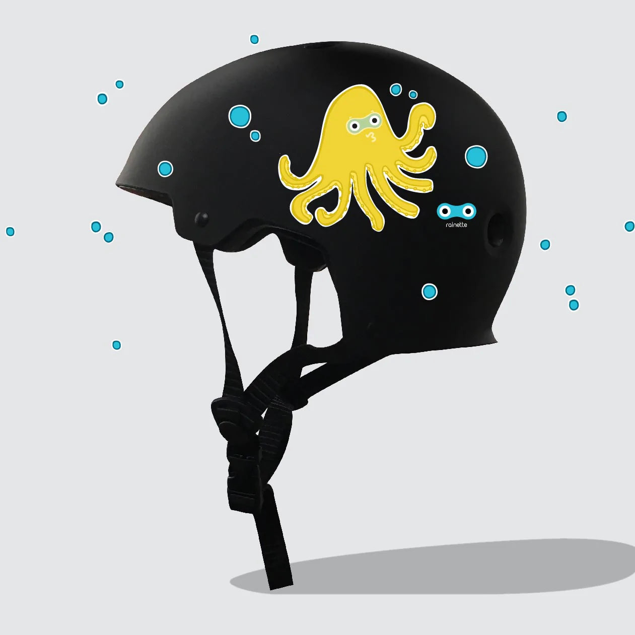 Little Plank Tree Frog reflective stickers - Octopus