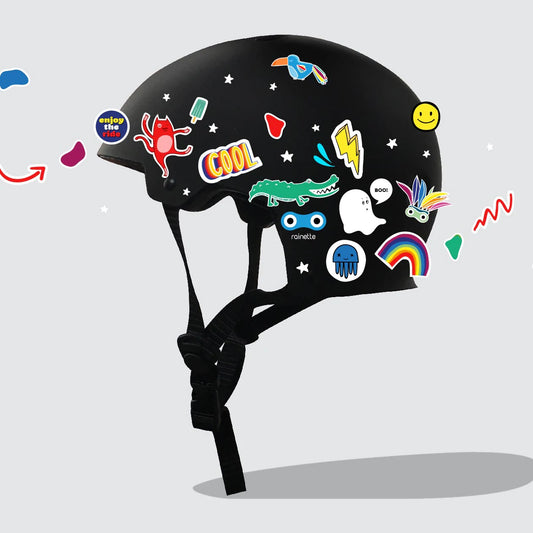 Stickers réfléchissants Rainette Grande Planche - Pep's