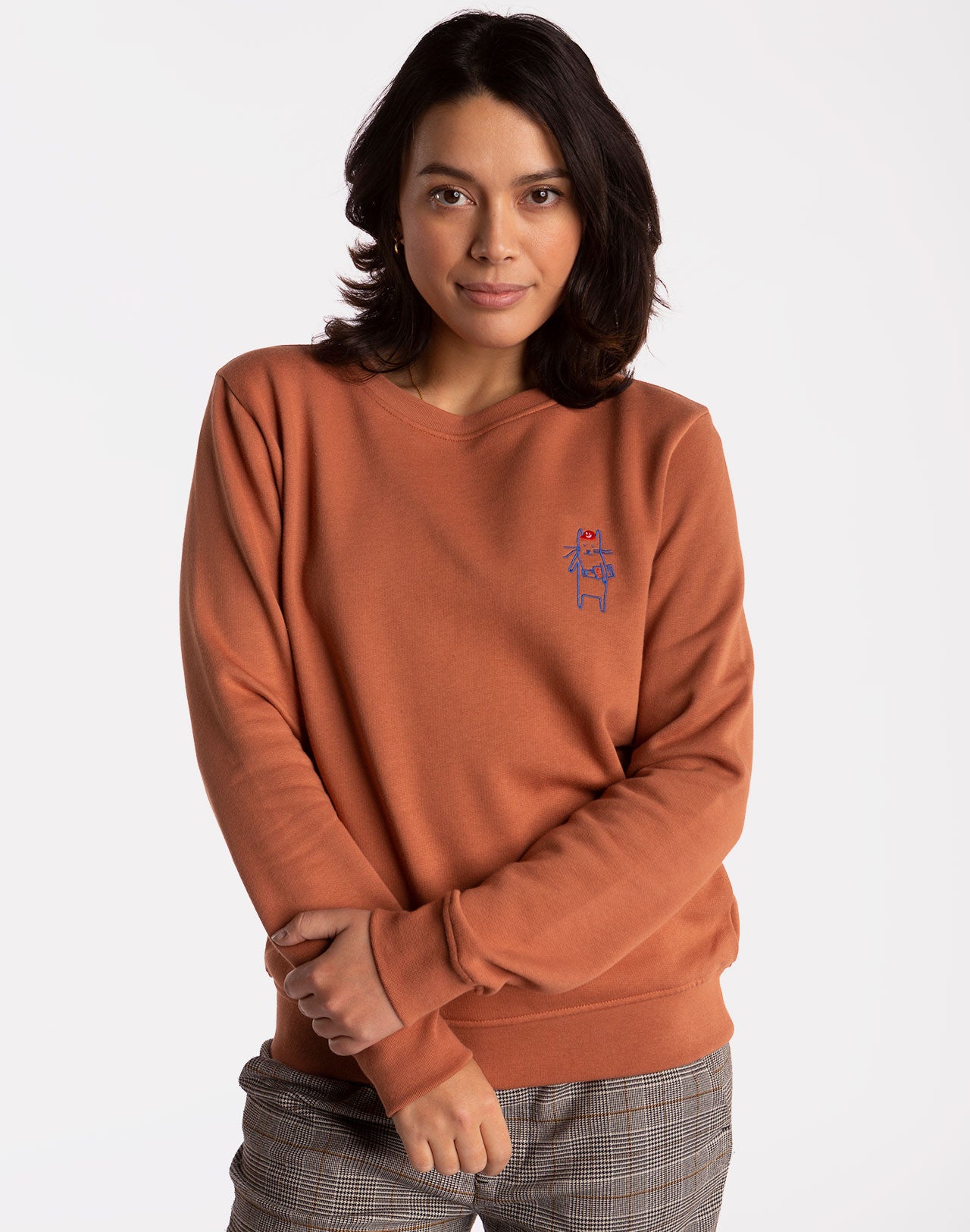 Sweatshirt Olow x Atelier Titi - Tourist Girl
