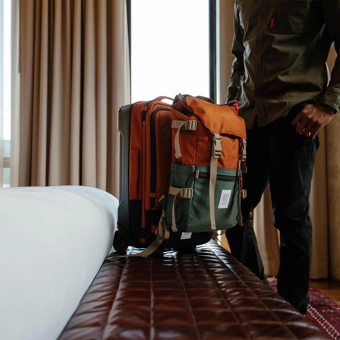 Suitcase/Backpack Global Travel Bag Roller - Topo Designs
