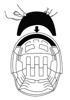 Visière Amovible pour casque de vélo Plixi Fit - Overade