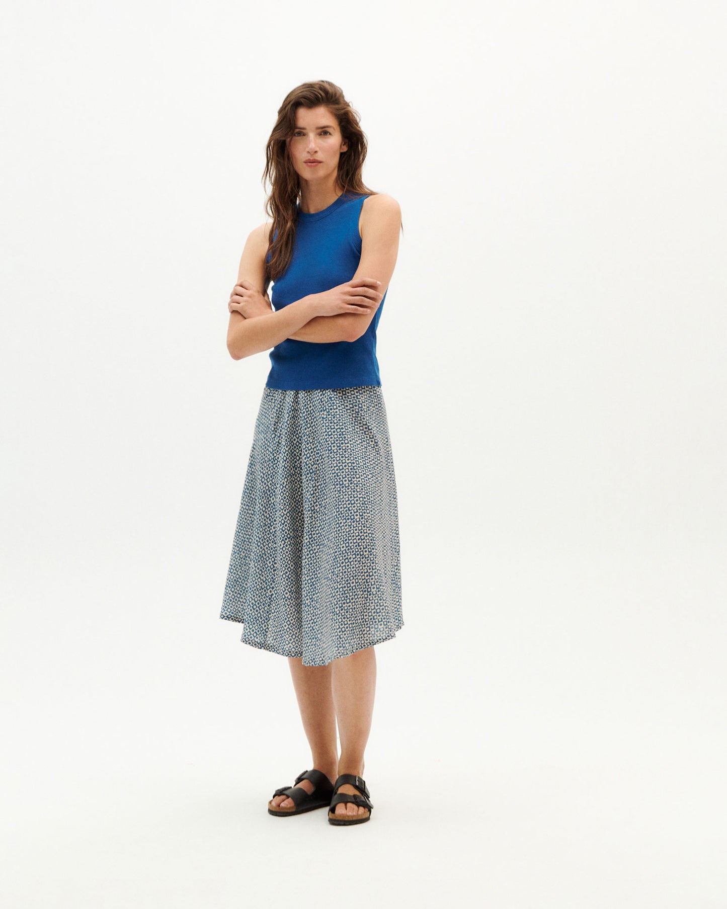 Amelia polka dot skirt - Thinking Mu