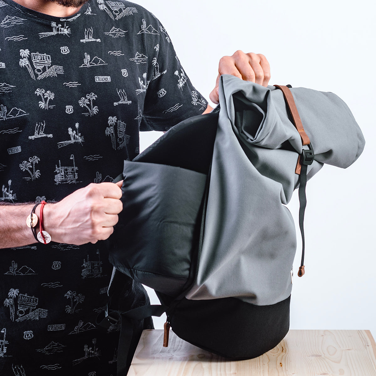 Roll-top backpack Squamish Mero Mero