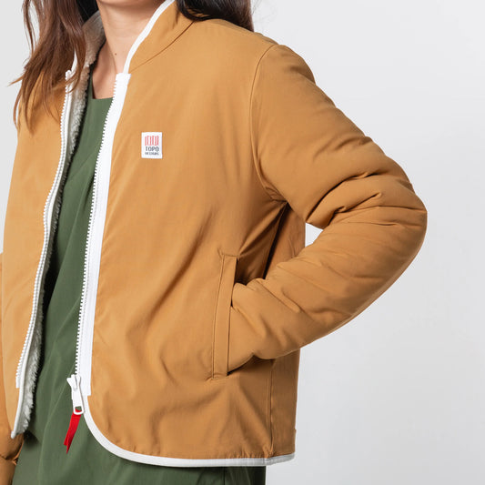 Women's Reversible Sherpa Fleece Jacket - Topo Designs