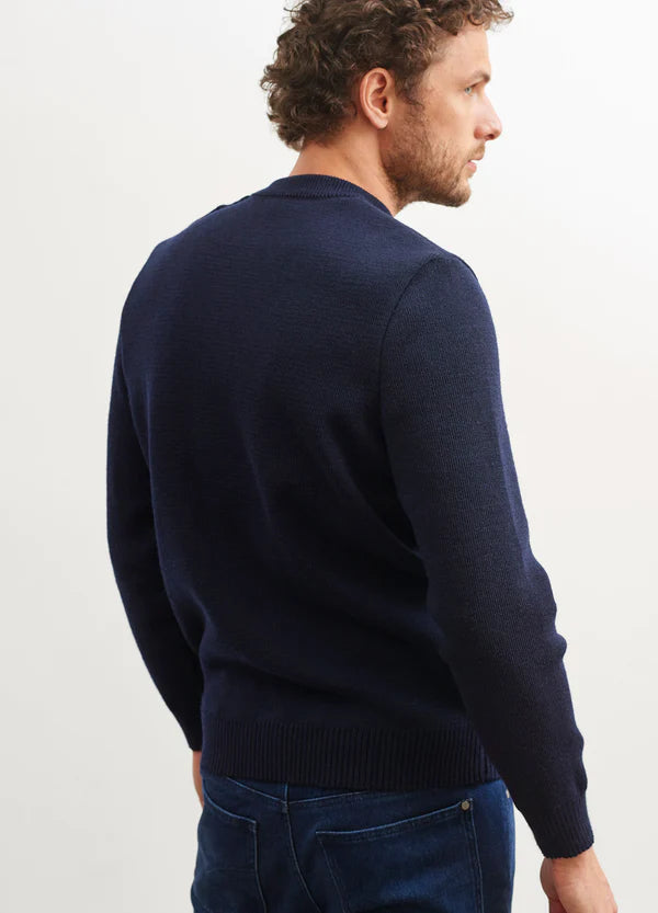 Pull Marin Uni Homme Cancale - Saint James