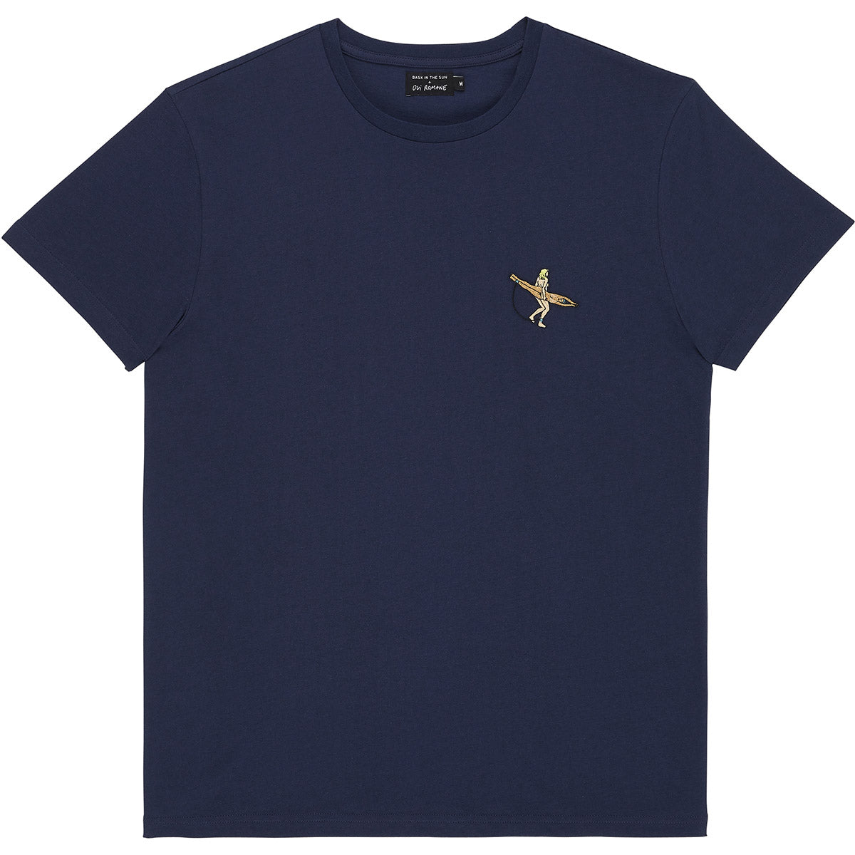 Bask in The Sun x Oui Romane embroidered t-shirt - Surfers