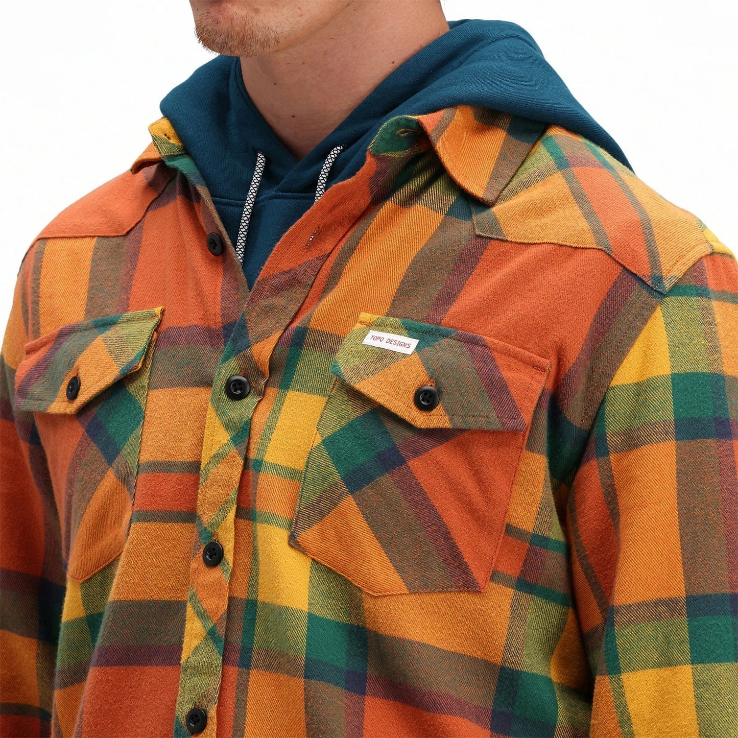 Mountain Plaid Flannel Shirt - Topo Designs 