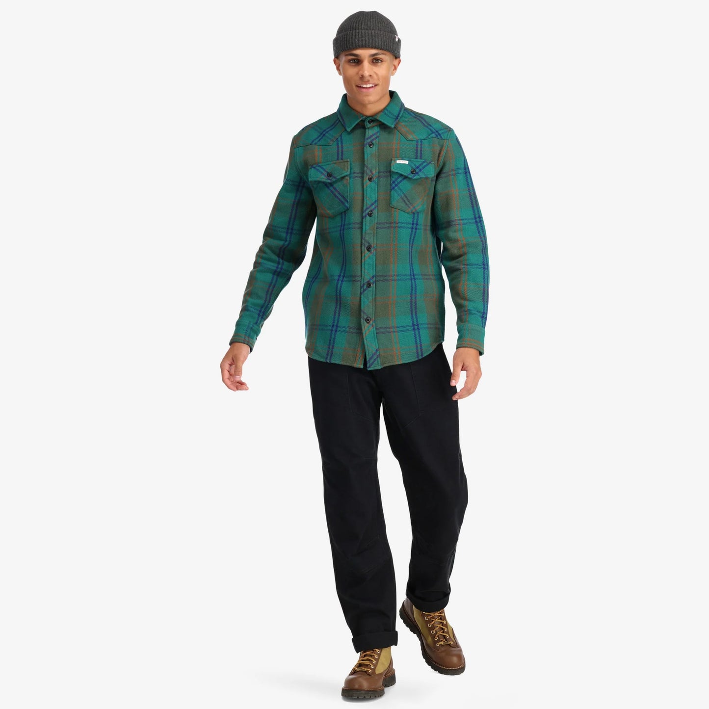 Sur-chemise en flanelle épaisse Mountain Heavyweight - Topo Designs