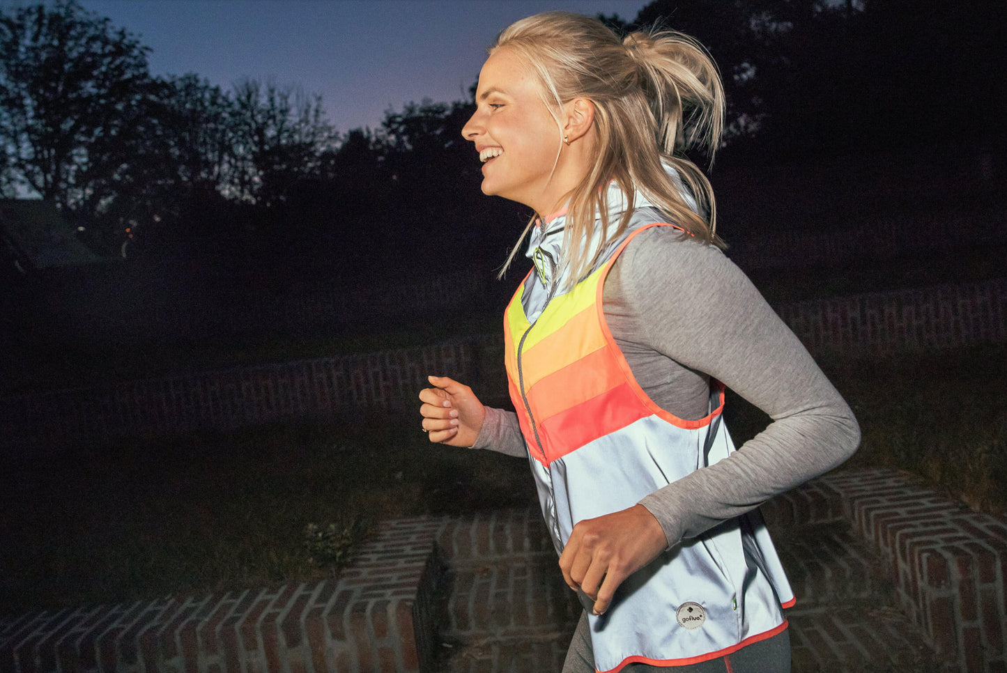 Gilet réfléchissant Femme Darkflow - GoFluo