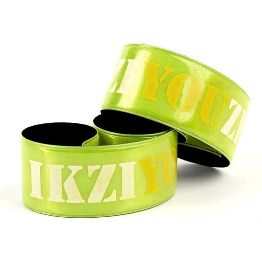 Pair of Slap band type reflective wristbands - IKZI