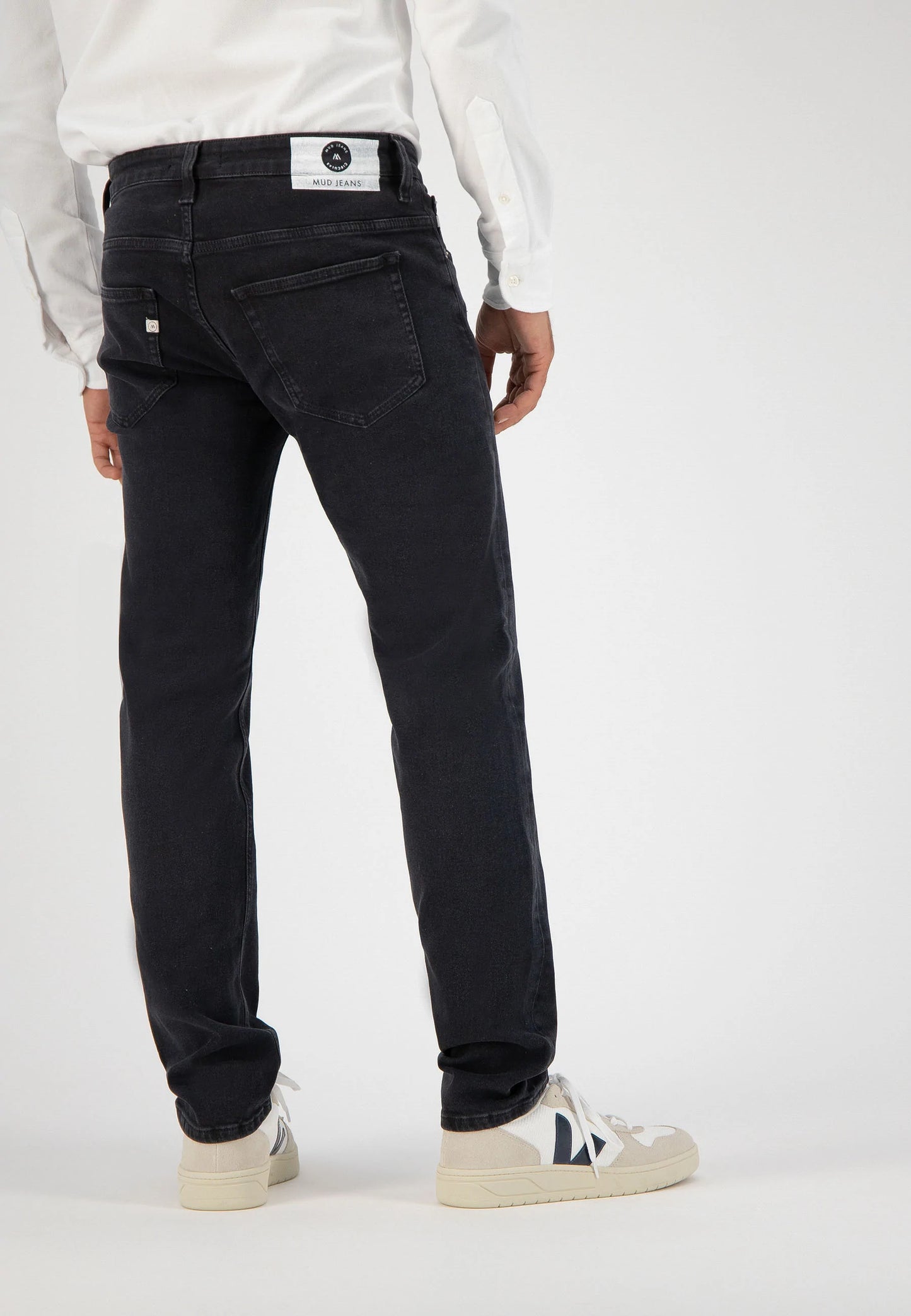 Jeans Homme Mud Jeans - Regular Dunn Stretch Stone Black