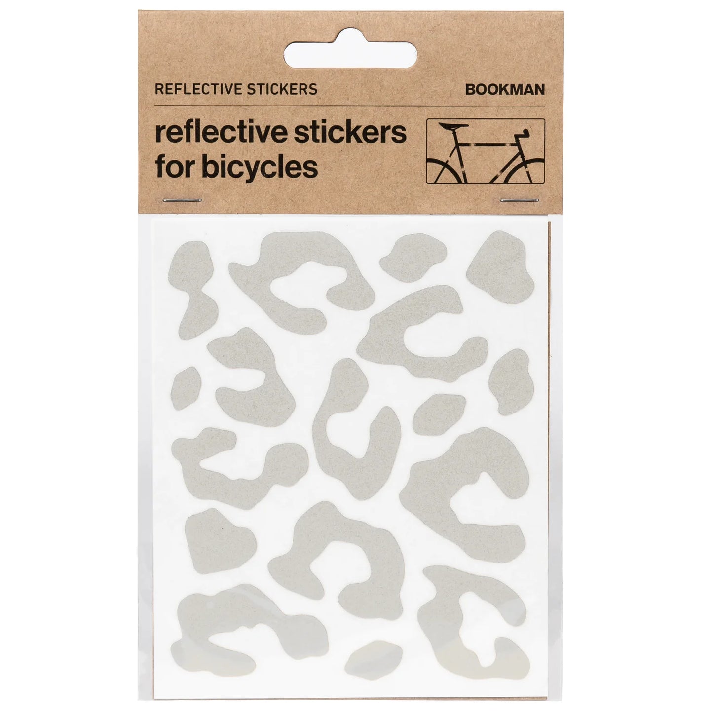 Reflective stickers Leopard white - Bookman