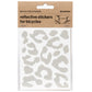 Reflective stickers Leopard white - Bookman