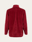 Knowledge Cotton Apparel red overshirt - 8-wales corduroy overshirt rhubarb