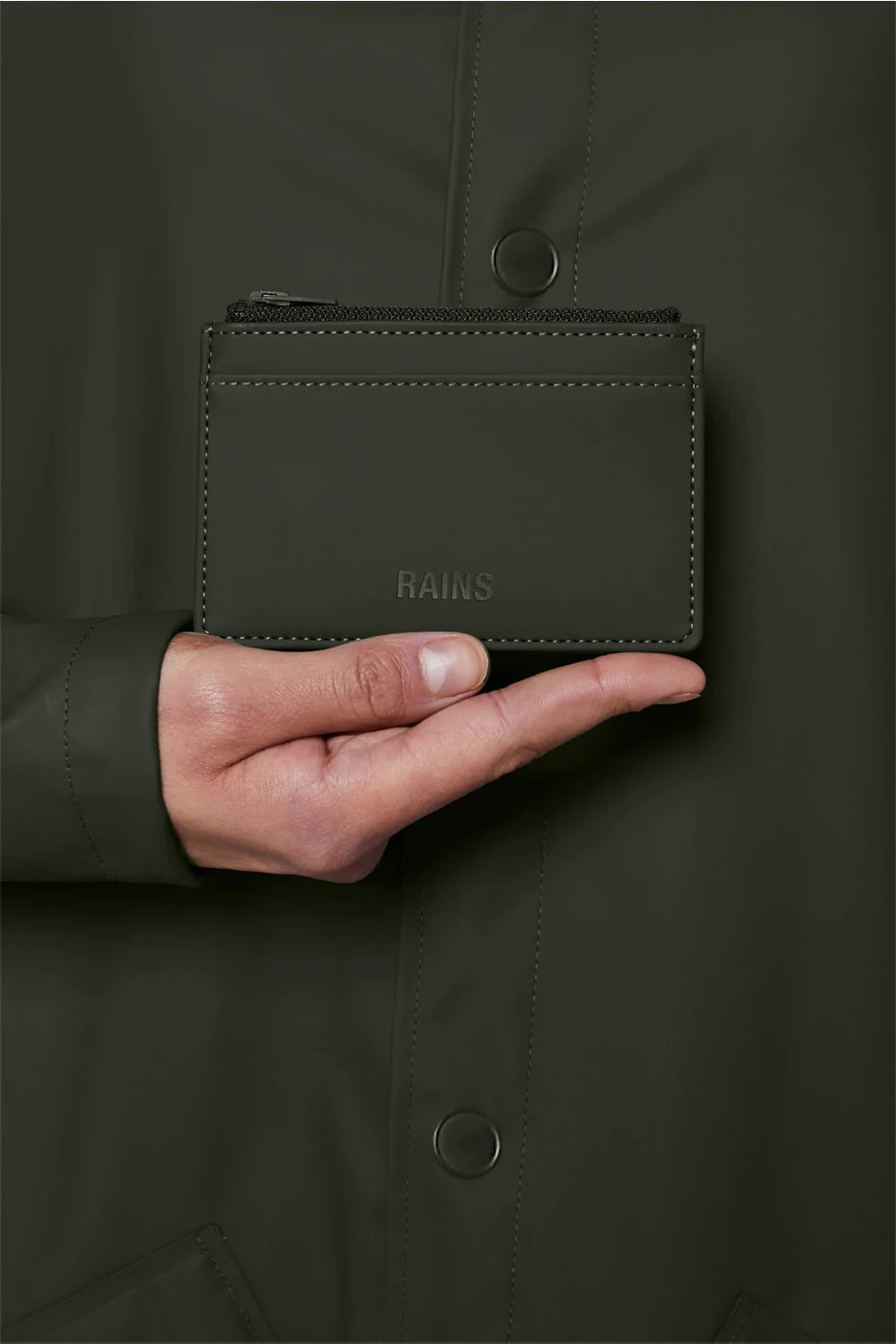 Zip Wallet card holder - Rains