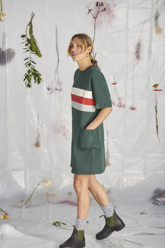 Seed Dress - Chalet Dark Green