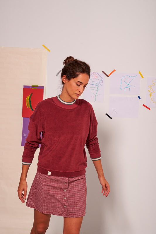 Seed Sweatshirt - Generosity Plum