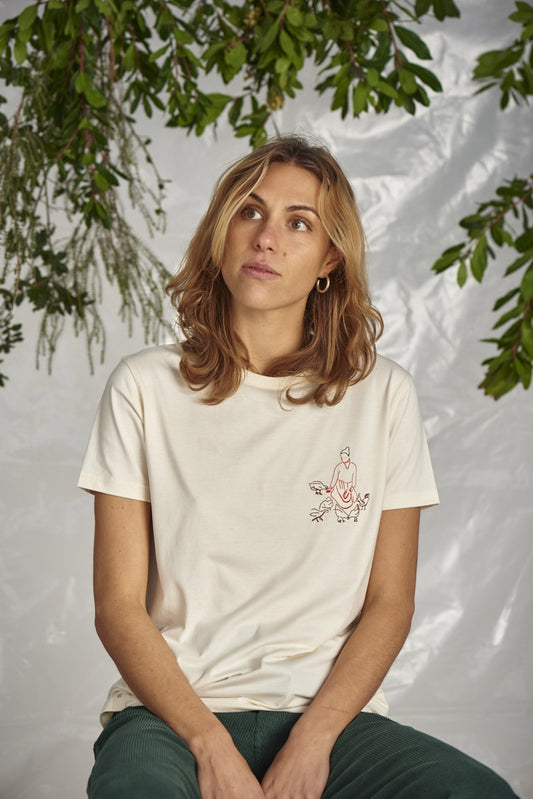 Seed t-shirt - Hens Winter White