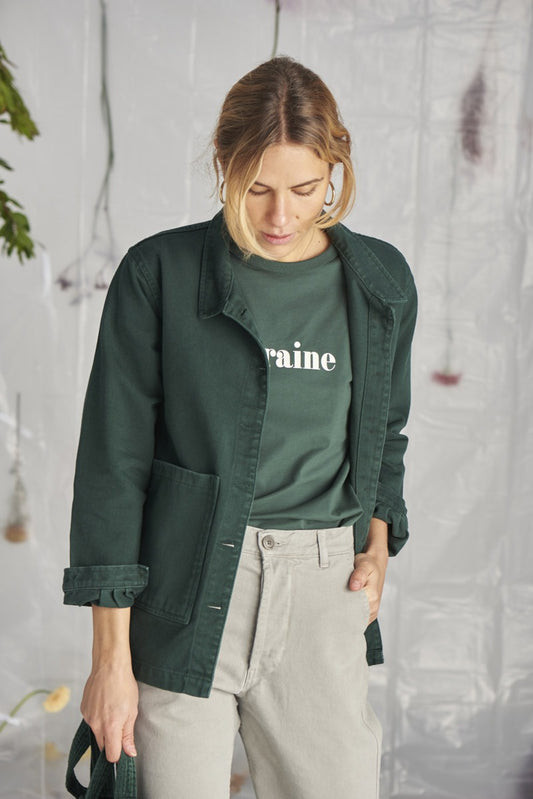 Graine Jacket - Pyrenees Dark Green