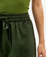 Geranio Green Seersucker Shorts - Thinking Mu